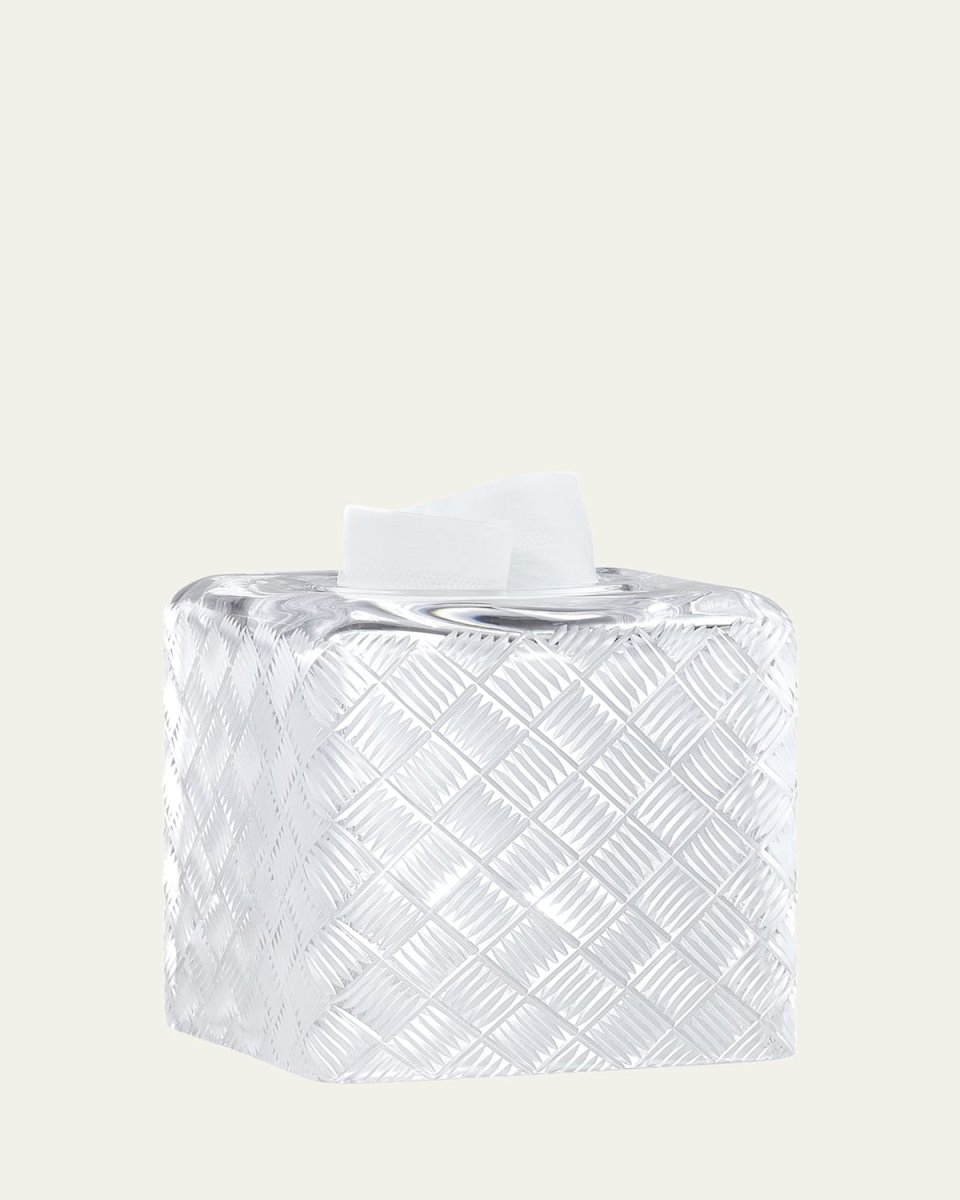 Basket Weave Tissue Box Cover